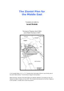 The Zionist Plan for the Middle East
