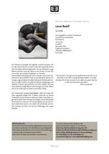 Neuerscheinung im Kehrer Verlag  Lasse Burell La Lutte Herausgegeben von Nina Grundemark Gestaltet von Lasse Burell