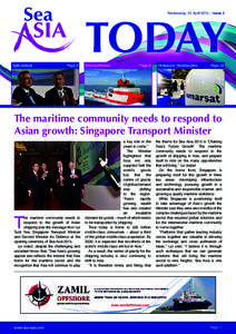 NEWS  Sea Asia Today | Wednesday, 22 April 2015 Wednesday, 22 April 2015 | Issue 2  Split outlook