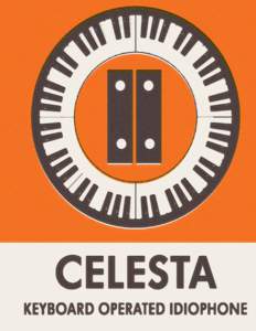 Celesta Keyboard Operated Idiophone “The magical box of mystery”  Sonokinetic BV © 2014