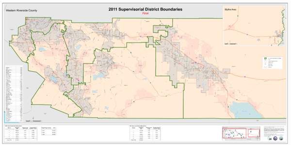 2011 Supervisorial District BoundariesT