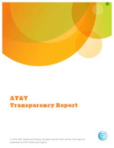 AT&T Transparency Report[removed]AT&T AT&T
