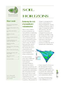 Soil Horizons Newsletter, Issue 3, January 1999
