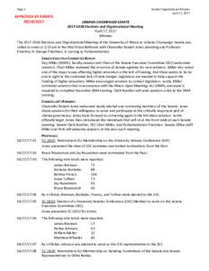 Page 1  APPROVED BY SENATESenate Organizational Minutes