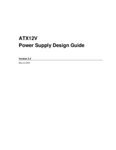ATX12V Power Supply Design Guide Version 2.2