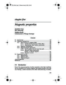 2748_C005.fm Page 119 Thursday, January 26, 2006 9:26 AM  chapter five Magnetic properties Junichiro Kono