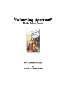 Middle School Poems  Discussion Guide by Kristine O’Connell George