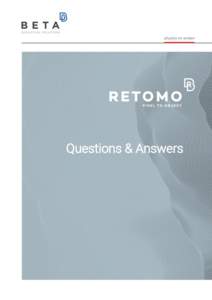 Questions & Answers  Q&A on RETOMO Page 1