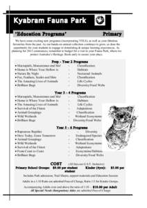 Microsoft Word - Primary School Education Flyer 2013.doc