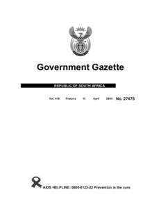 Government Notice No. 356