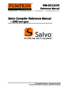 RM-GCCAVR Reference Manual 750 Naples Street •