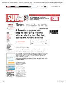 TorontoSun.com - Toronto And GTA- A Toronto company has zapp... http://torontosun.com/News/TorontoAndGTACanoe Click to Enlarge