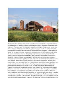 Barns / Agricultural buildings / Timber framing / Timber framed buildings / Vernacular architecture / Dutch barn / Nichols Farms Historic District
