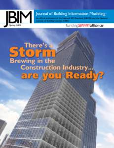 JBIM  Journal of Building Information Modeling An official publication of the National BIM Standard (NBIMS) and the National Institute of Building Sciences (NIBS)