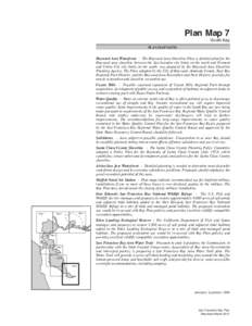 Plan Map 7 South Bay PLAN MAP NOTES  Hayward Area Waterfront - The Hayward Area Shoreline Plan, a detailed plan for the