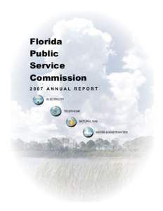 Federal Communications Commission / Government / Law / Linguistics / Florida Department of Agriculture and Consumer Services / State Corporation Commission / National Association of Regulatory Utility Commissioners / Florida Public Service Commission / Commissioner