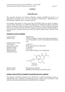 Organic chemistry / Medicine / Ofloxacin / Quinolone / Piperazines / Chemistry / Marbofloxacin