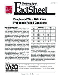 People and West Nile Virus