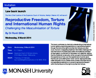 Reproductive Freedom, Torture and International Human Rights