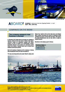 copyright© Mike Louagie  Published four times a year newsletter I promotion shortsea shipping flanders I nr. 48 April - May - June 2013