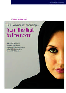 Women MatterGCC Women in Leadership – from the first to the norm
