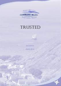 TRUSTED  2nd Edition March 2016  Contents