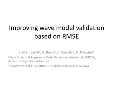 Why NRMSE is not completly reliable for forecast/hindcast model test performances