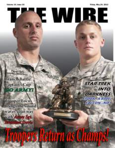 THE WIRE  Volume 14, Issue 36 Branch Battle: Captain’s Cup