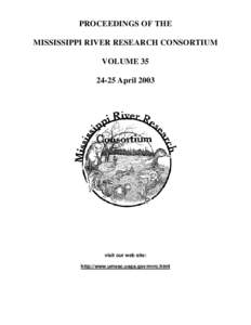 PROCEEDINGS OF THE MISSISSIPPI RIVER