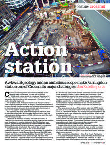 feature:crossrail  Action station  Just the ticket: aerial view of the
