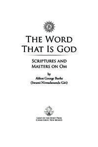 The Word That Is God-6x9.indd
