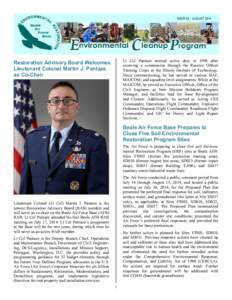 Beale Air Force Base Environmental Cleanup Program Newsletter - August 2014