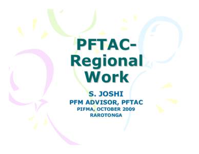 Microsoft PowerPoint - 3_PFTAC_regional_work