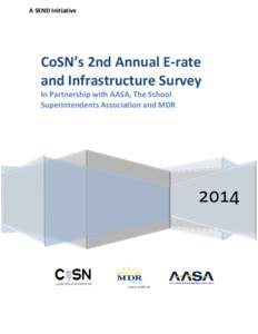 CoSN’s 2nd Annual E-rate and Infrastructure Survey