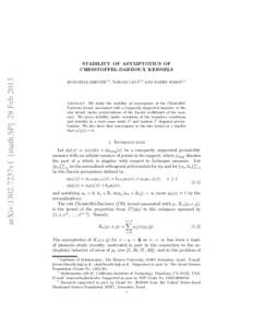 arXiv:1302.7237v1  [math.SP]  28 Feb 2013