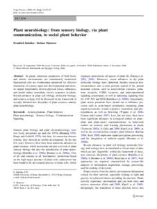 Botany / Biology / Plant physiology / Tropism / Plants / Auxin / Phototropism / Polar auxin transport / Plant hormone / Plant cognition / Primordium / Root