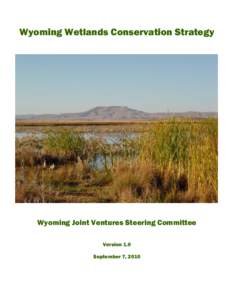 Wetland resources of Wyoming