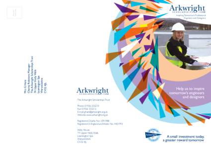 Arkwright Scholarships 2009