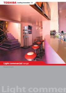 Light commercial range Passion at work Light commer  Index