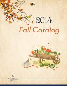 2014  Fall Catalog Table of Contents Title