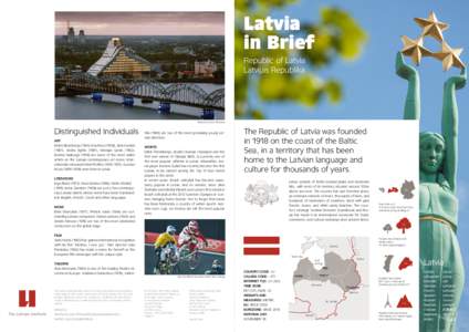 Republics / Sport in Latvia / Outline of Latvia / Europe / Languages of Latvia / Latvia