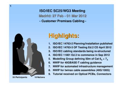 ISO/IEC SC25 WG3 report to IEEE 802.3