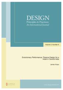 DESIGN Principles & Practices: An International Journal Volume 3, Number 6