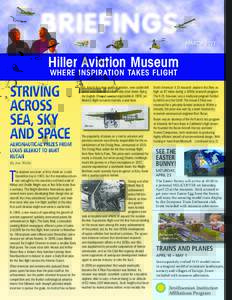 March[removed]Hiller Aviation Museum Where Inspiration Takes Flight  Striving