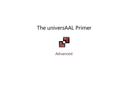 Microsoft Word - The universAAL Primer - Advanced.docx