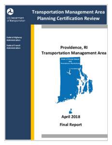 Transportation Management Area Planning Certification Review Federal Highway Administration Federal Transit