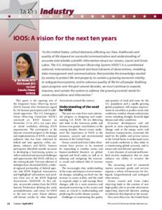 In the  Industry IOOS: A vision for the next ten years