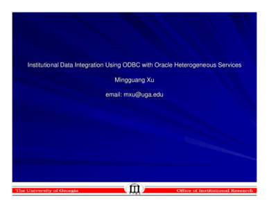Microsoft PowerPoint - DB2_ODBC.ppt