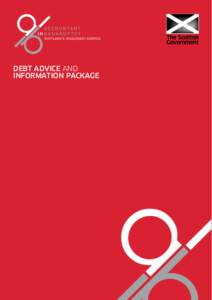 DEBT ADVICE AND INFORMATION PACKAGE IMPORTANT – Do not ignore this information