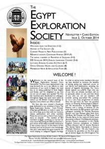 The  Egypt Exploration Society